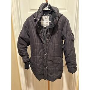 Vintage Obermeyer "Northern Lights" Collection Winter Ski Parka, Black, Size 10